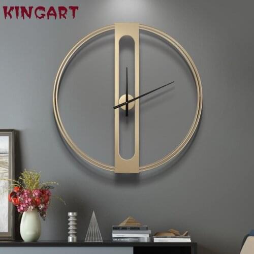 3d Metal Large Wall Clock Home Decor Living Room Wall Art Clock Creative Iron Wall Ornaments Big Hanging Clock Watch 1422739444