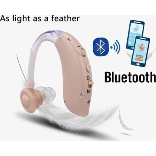 Rechargeable Mini Digital Hearing Aid Sound Amplifiers Wireless Ear Aids for Elderly Moderate to Severe Loss Drop Shipping S-25A