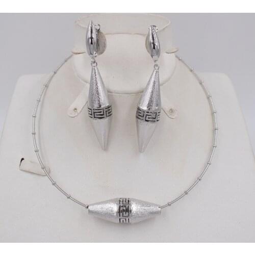 High Quality Ltaly 750 color Jewelry Set For Women african beads jewlery fashion necklace set earring jewelry