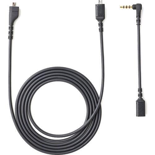 Replacement Sound Card Audio Cable Black Male to Female Cable Adapter for SteelSeries Arctis 7 5 3 Gaming Headset