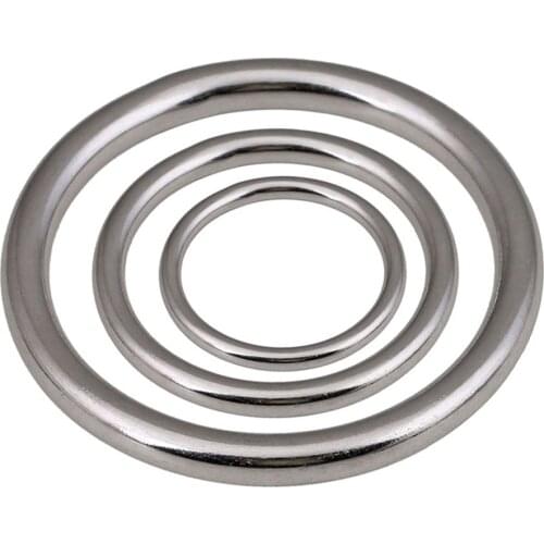 1/2/5Pcs M3 M4 M5 M6 M8 M10 304 Stainless Steel Solid Ring Seamless Steel Ring
