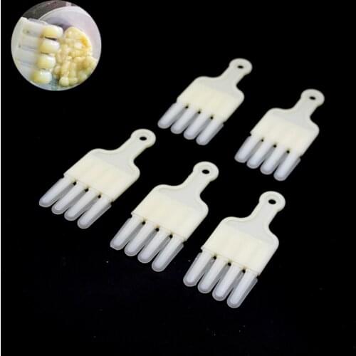 1PCS Detachable Four Row Royal Jelly Bee Milk Take Slurry Pen Scraper Pulp Collect Plastic White Beekeeping Tools Supplies