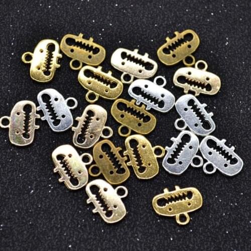 100pcs/lot Zinc Alloy Funny Face Charms Pendant For DIY Handmade Jewelry Making Accessories