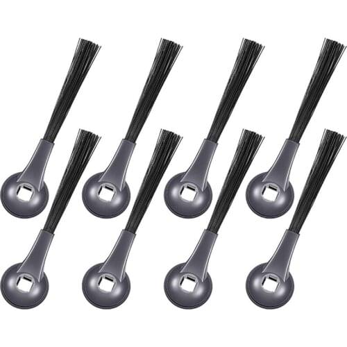 8 Pack Side Brushes Replacement Part Suitable for Shark IQ Self-Empty Base RV1001AE Robot Vacuum Cleaner