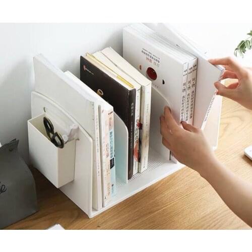 Home Storage rack Desktop Bookshelf Desk Flooring Small Bookcase Desk Student Storage Rack Simple Offices Bookshelf Rack