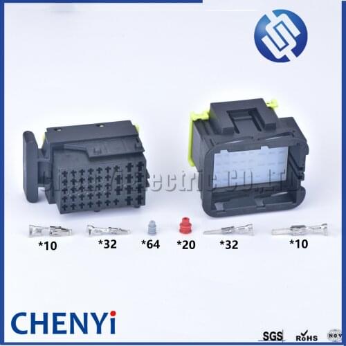 1 Set 42 Pin 936421-2 936429-2 Electrical Car Auto ECU Connector Automotive Female or Male Waterproof Sealed Plug Sockets