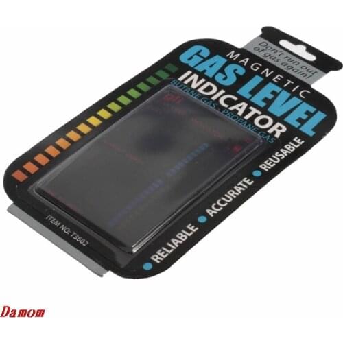 OOTDTY Gas Tank Level Indicator Magnetic Gauge Caravan Bottle Propane Butane LPG Fuel Gas Tank Level Indicators Mar15-45