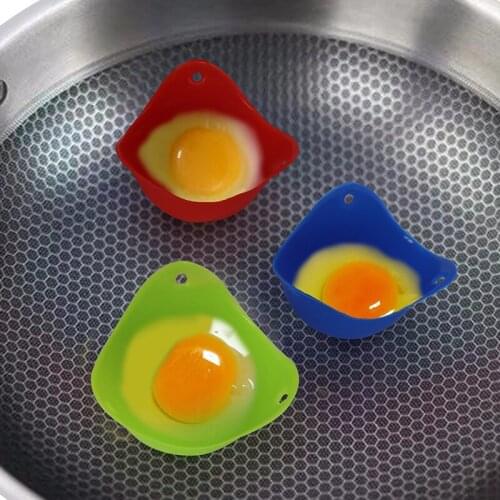Lovely Steamed Egg Bowl Egg Boiler Kitchen Gadgets Silicone Steam Egg Tray Plate Bakeware Kitchenware Egg Cooker Cooking Tools