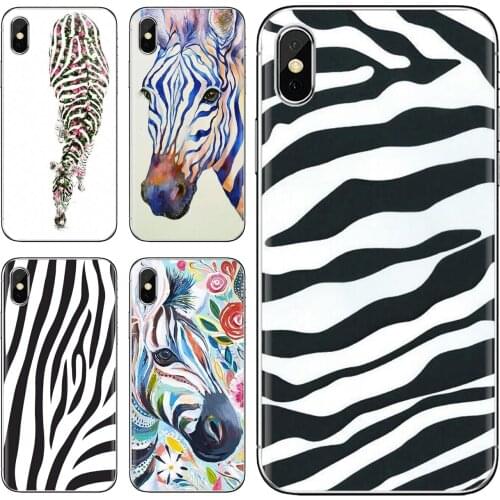 Stripe-Animal-C-white-Zebra For Xiaomi poco X3 nfc F2 Pro M3 Mi 5X 6X Max Mix 1 2 2S 3 Mi5 Mi6 Mi3 Mi4 Soft Case Cover