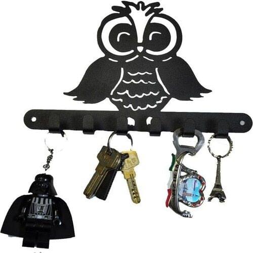 Icon Construction Decoration Owl Figured Stylish and Decorative