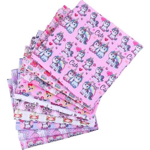 Diy polyster and cotton fabric cartoon animal patch polyester printing fabric sewing home textile clothing 50 * 140cm/piece