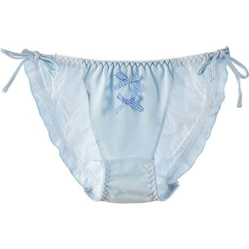 Bow Blue and white pink Mans brief/mans underwear/brief for man girl/boys brief abdll/ddlg diaper lover