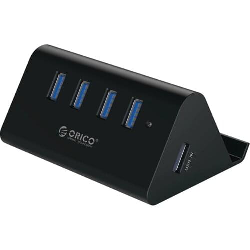 ORICO 5Gbps High Speed Mini 4 Ports USB 3.0 HUB For Desktop Laptop With Stand Holder For Phone Tablet PC