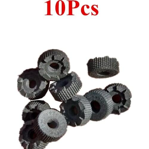 10pcs 9mm*3mm*3.4mm 9 Claw Flint Steel Wheel Replacement For Repair Retro Vintage Automatic Press Kerosene Lighter Inner Part