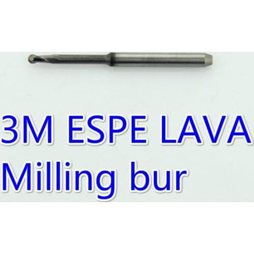 3pcs Cutter Teeth Dental Blocks Drill CADCAM Milling Bur Tool Compatible with 3m Espe Lava Milling Machine