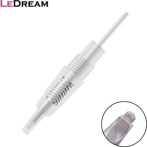 30pcs/lot Disposable 8mm Screw 9U Needles Cartridges For Permanent Microblading Microneedling Tattoo Makeup Cartridge Needles