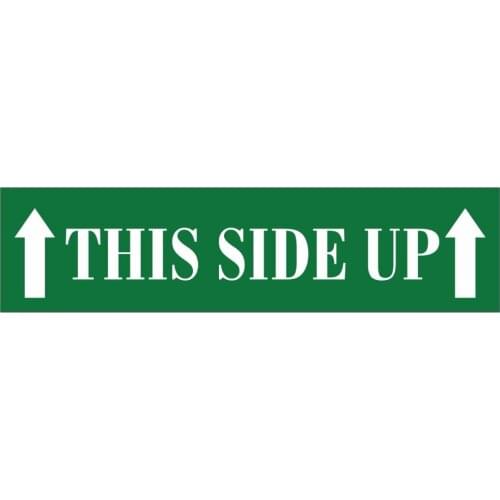 500 pcs/lot 24x6cm THIS SIDE UP Self-adhesive Shipping Direction Guide Sticker,Item No.SL13