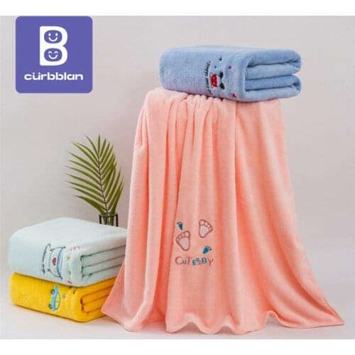 Curbblan Cute Print Super Absorbent Large Bath Towel Thick Soft Bathroom Towels Comfortable Beach Towels 4 Colors In Stock