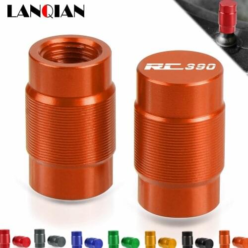 For RC390 390 Motorcycle Wheel Tire Valve Stem Caps Airtight Covers RC 390 390 2013 2014 2015 2016 2017 2018 2019