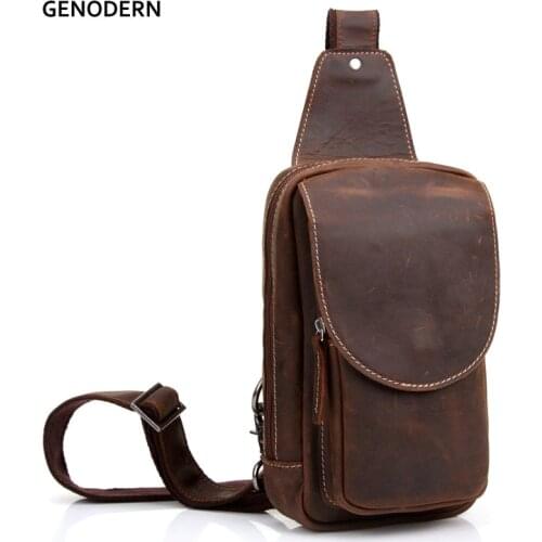 GENODERN Men's Belt Bags