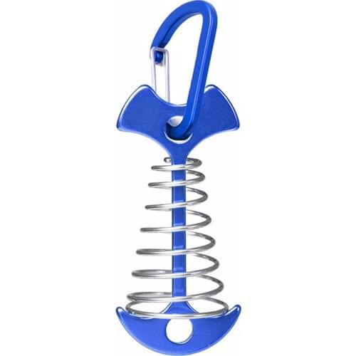 Newly 5pc Fishbone Tent Rope Tightener with Carabiner Clip Aluminum Alloy Deck Tie Down Anchor Cord Adjuster Camping Accessory