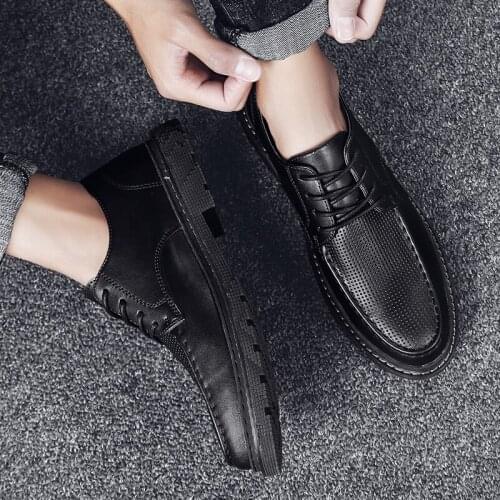 De for new mens causal sapatos shoe men fashion black hombre sapato para flat 2020 Mens male hot informales casuales man sale