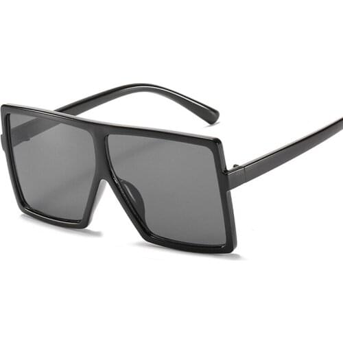 Luxury Retro Square Sunglasses Kids Oversized Design Sun Glasses For Girls Boys Plastic Frame Mirror Gradient Oculos De Sol