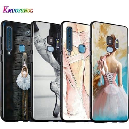 Ballet Dancer Silicone Cover For Samsung Galaxy A9 A8 A7 A6 A6S A8S Plus A5 A3 Star 2018 2017 2016 Phone Case