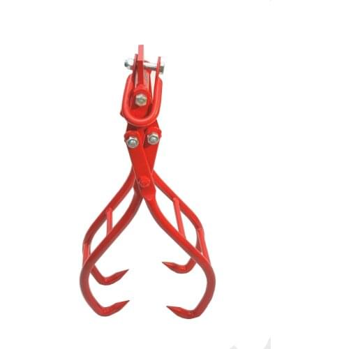 Heavy duty Timber claws long tongs logging tool with solid steel
