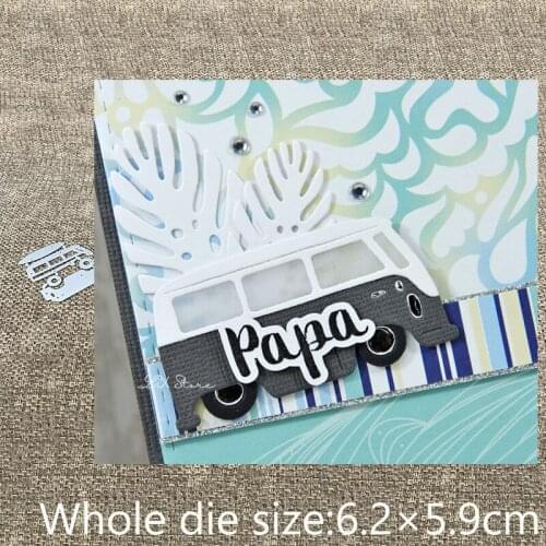 XLDesign Craft Metal Cutting Dies cut dies bus car decoration scrapbook Album Paper Card Craft Embossing die cuts