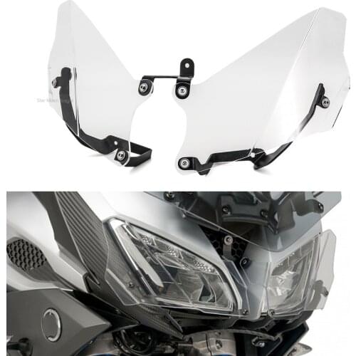 Motorcycle Headlight Protection Protector Headlight Film Guard Front Lamp Cover For YAMAHA MT-09 TRACER 2015 - 2017 MT09 Tracer