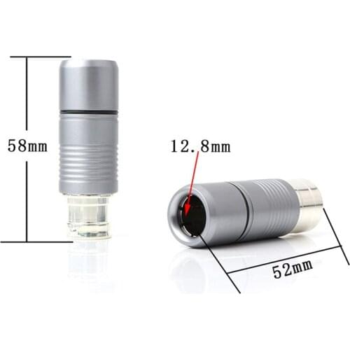 2pcs/set Stradivarius XLR plug coaxial audio cable plug HIFI HI-END audio signal plug