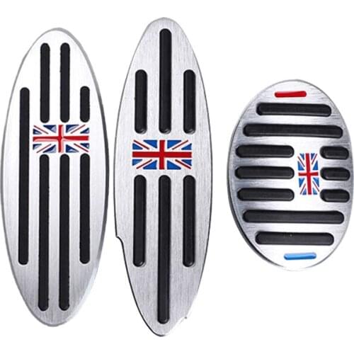 For Mini Cooper clubman countryman R55 R56 R60 R61 F55 F56 F54 car styling Brake Foot Rest Pedal Plate Rubber without Screw