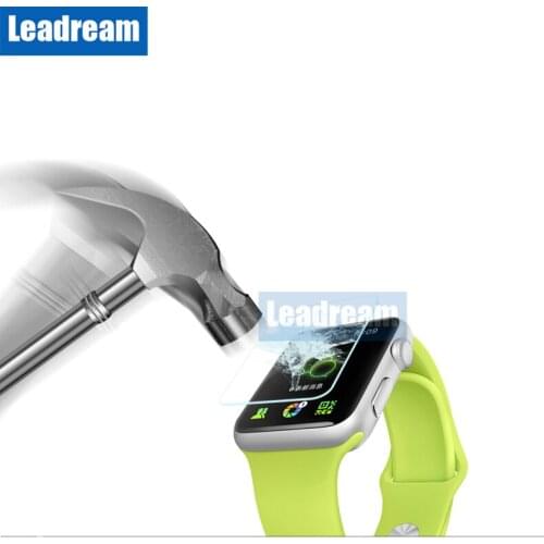 400PCS Free DHL 38mm 40mm 42mm 44mm Screen Protector for Apple Watch 1 2 3 4 9H Tempered Glass