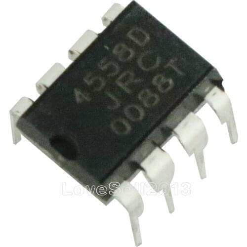 5 PCS/Lot IC Chips JRC4558 4558 4558D JRC4558D DIP-8 Original Integrate Circuits