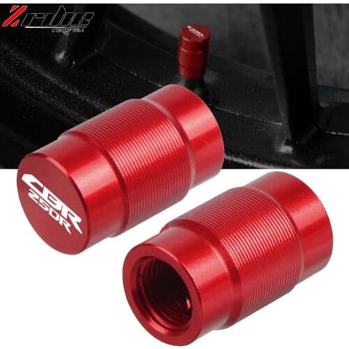 Motorcycle Accessorie Wheel Tire Valve caps CNC Aluminum Airtight Covers For Honda CBR 250R CBR 250 R 2011-2018 2017 2016 2015