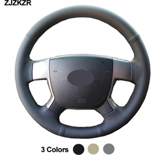 Car Auto Steering-Wheel Cover Wrap Artificial Leather For Geely EMGRAND EC7 EC718 EC715 Braid on the Steering wheel Comfortable