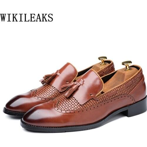 Formal Shoes For Men Wedding Shoes Men Fashion Italian Business Shoes Men Oxford Leather Sapatos Social Masculino Ayakkabı
