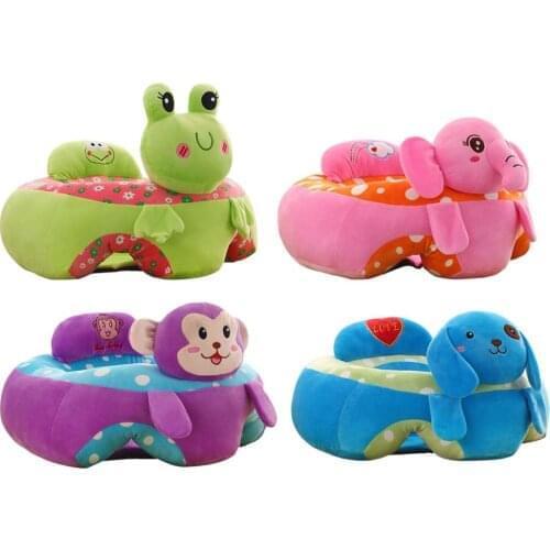 Baby Learning Sitting Sofa Seat Infant Baby Learning Sitting Chair Portable Seat Childrens Plush Toy Support Dropshipping
