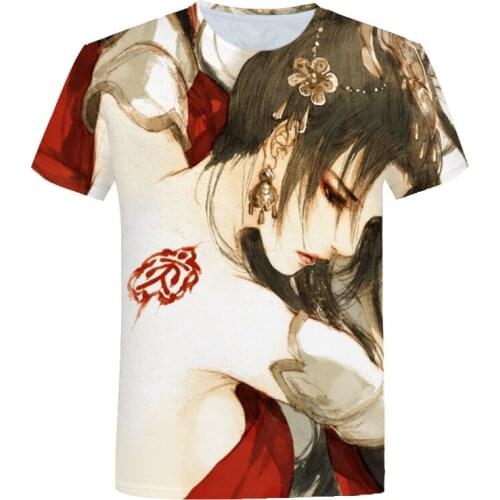 Riman Antiquity Series Men’s t-shirt 3D Printing Summer Hot Sale Short Sleeve Men Casual T-Shirt 100% Polyester Fabric Tops