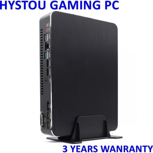 Gaming MiniPC Intel Core i7 8700 i5 9400F Nvidia GTX1050Ti HDMI2.0 DP DVI Windows10 Linux Nettop Xeon E3-1231V3 4K 60fps HTPC
