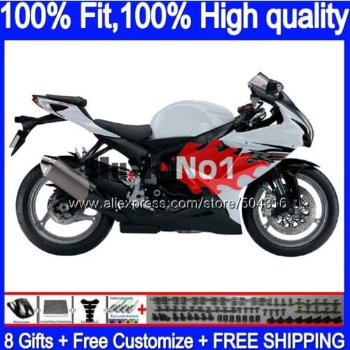 Injection For SUZUKI GSXR 750 600 GSXR750 K11 18MC.62 White Black GSXR600 2011 2012 2013 2014 2015 2016 11 12 13 14 15 Fairing