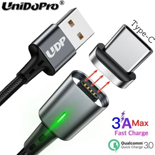 3A Magnetic Fast Type C Charger Cable for UMiDiGi Power 3 , One Max / F2 F1 Play / S2 S3 S5 Pro , Z1 Z2 A1 Pro, A7 Pro , A9 Pro
