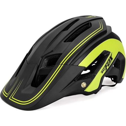 Molding DH helmet riding ultra safety headgear mountain BAT integrated bicycle sunshade bike FOX helmet light AM bike integrated
