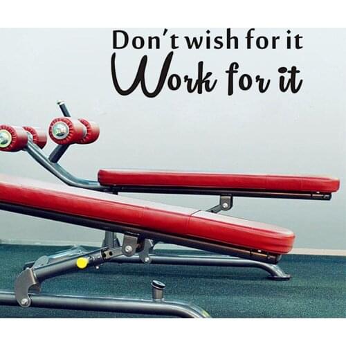 Motivational Wall Sticker Office Work Hard Letter Decal Quotes Vinyl Art Design Home Decor Bedroom Living Room Wallpaper D306