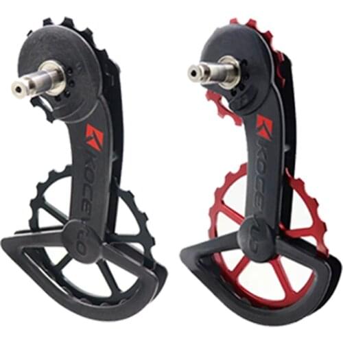 NEW KOCEVLO OSPW Oversized Pulley Wheel ceramics/alloy System for R9100/9150 and R8000 SS/R8050 SS (Non Coated) 78g