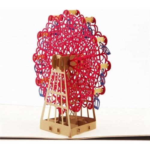 Cute Greeting Card 3D Handmade Creative Greeting Card Suitable for Wedding Anniversary ValentineS Day Greeting Card