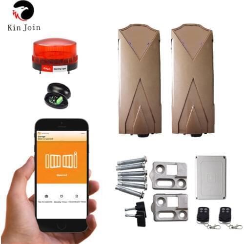 High Quality Automatic Roller Wheel Swing Gate Opener Reliable Electric Magnetic Limit Roller Swing Gate Opener Closer