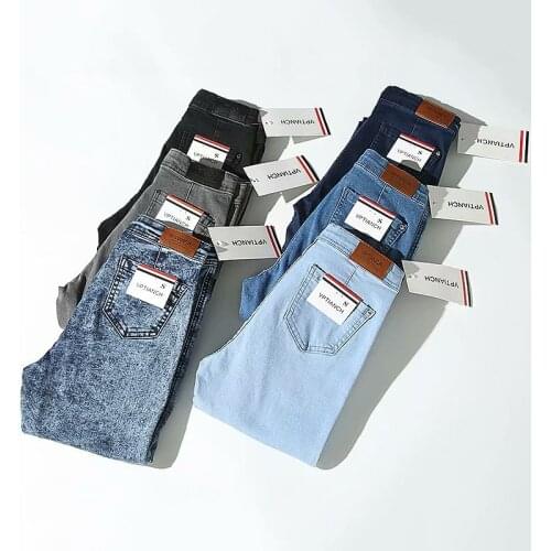 2020 vintage womans jeans boyfriend jeans for women with High Waist Jeans Skinny Pencil Stretch pants mom jeans vaqueros mujer