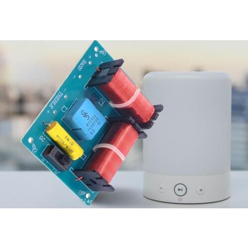 WEAH-227 80W 2 Way Hi-Fi Audio Treble Bass Speaker Frequency Divider Stereo 3dB Frequency Divider Home Video Sound